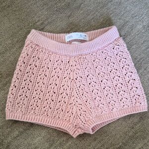 Zara knit toddler shorts